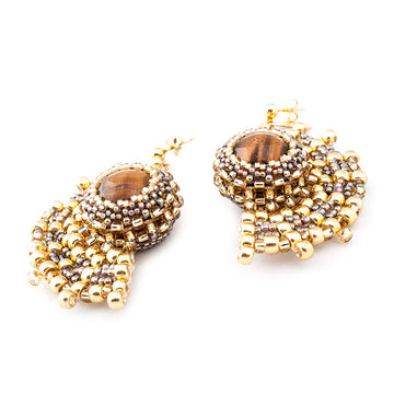 'Eye of the Tiger' Earrings